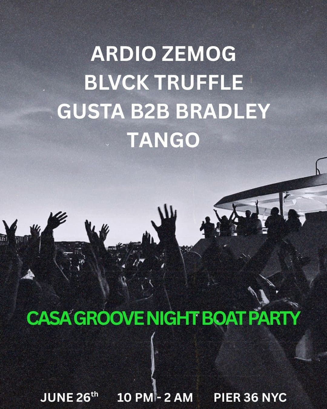 Casa Groove - Night Boat Party NYC