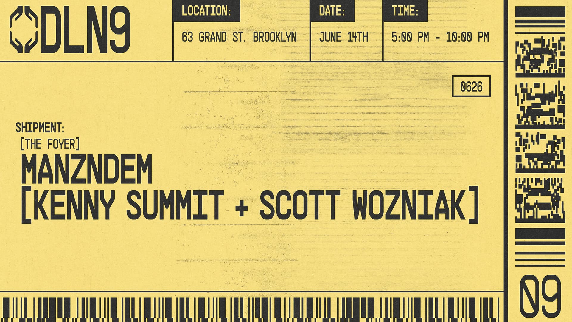 MANZDEM - Kenny Summit + Scott Wozniak - Dead Letter No.9