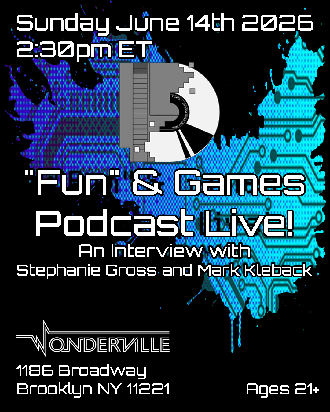 'Fun' & Games Podcast Live: An Interview with Stephanie Gross and Mark Kleback