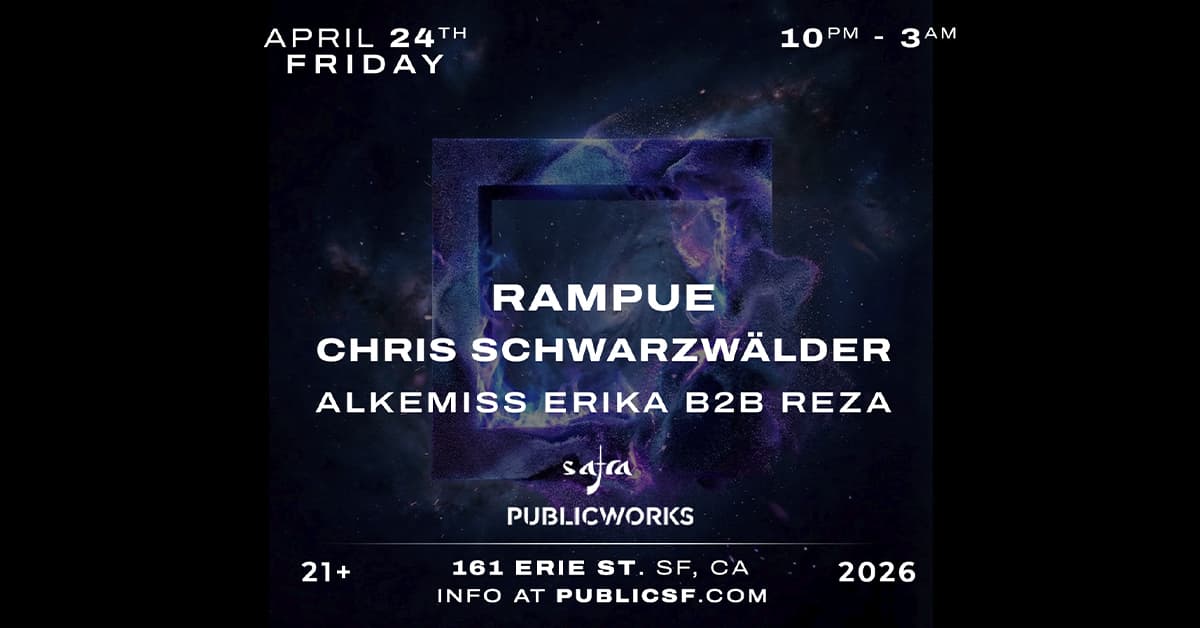 Rampue, Chris Schwarzwälder presented by Public Works and Safra
