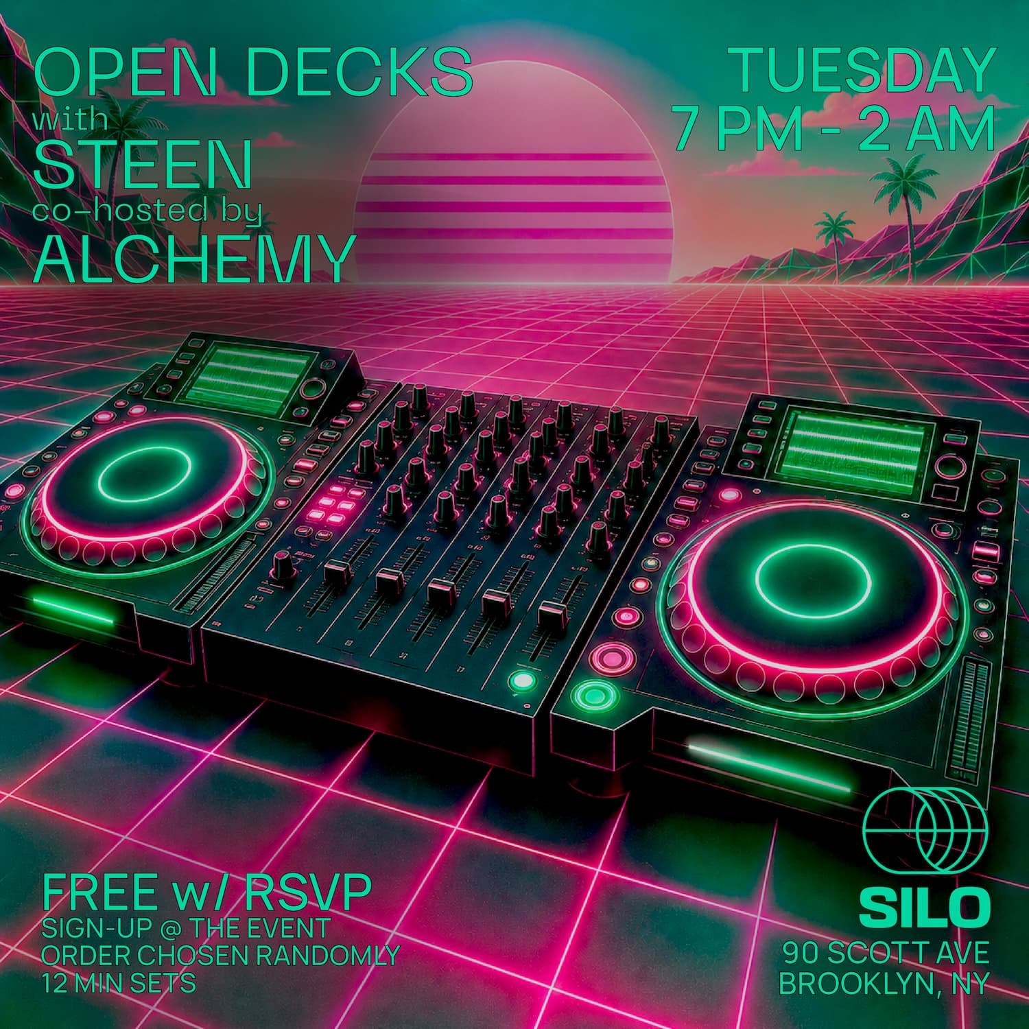 Open Decks with STEEN and Alchemy