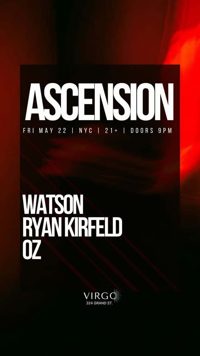 ASCENSION NYC 5/22