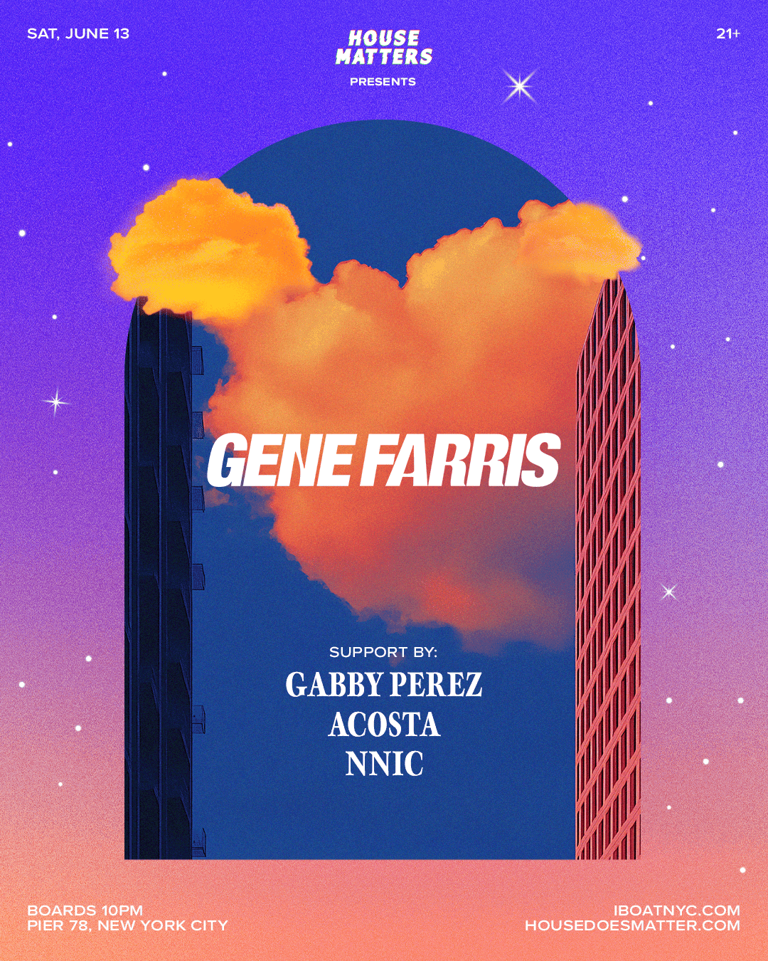 House Matters: GENE FARRIS Boat Party