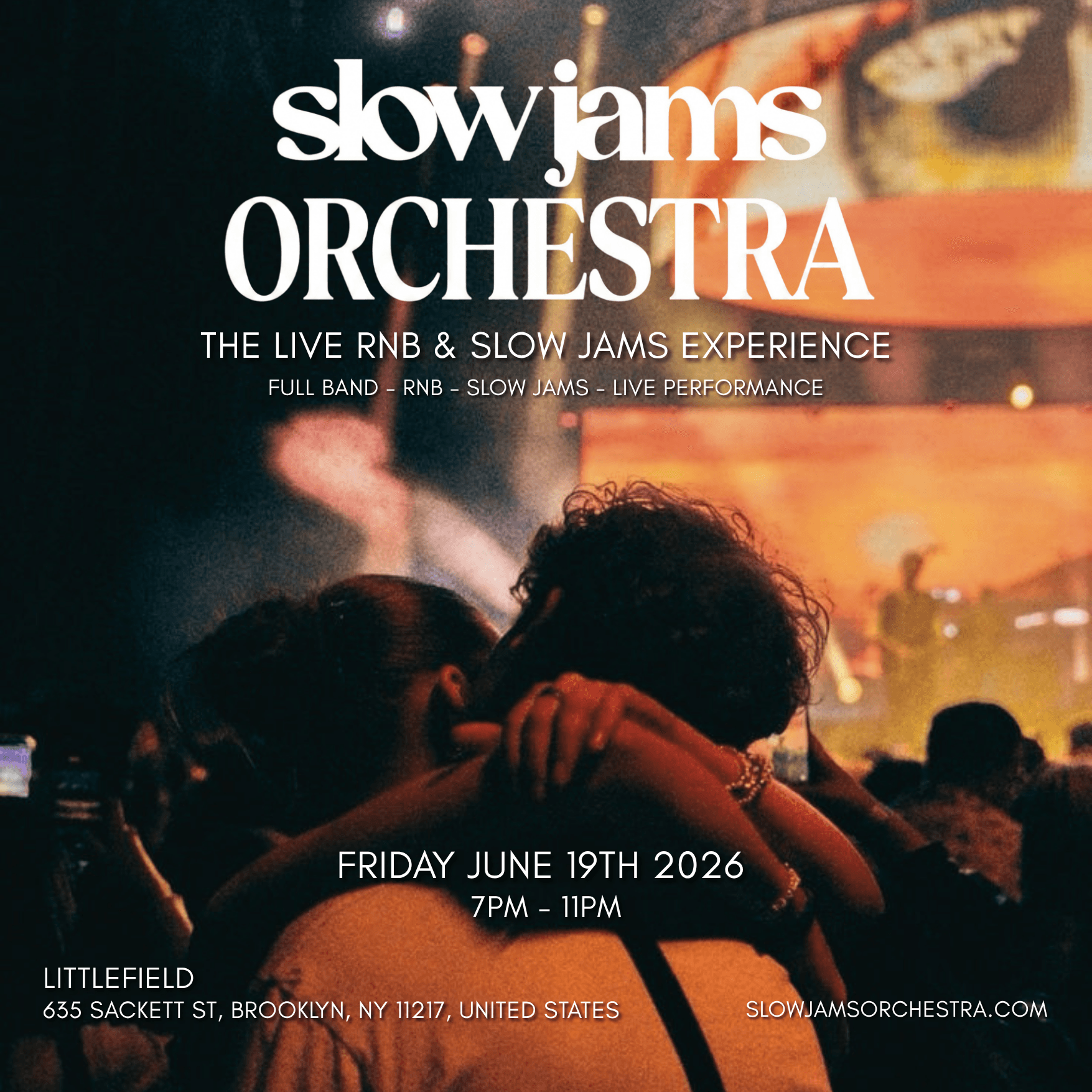 SLOW JAMS ORCHESTRA - Live RnB & Slow Jams Experience