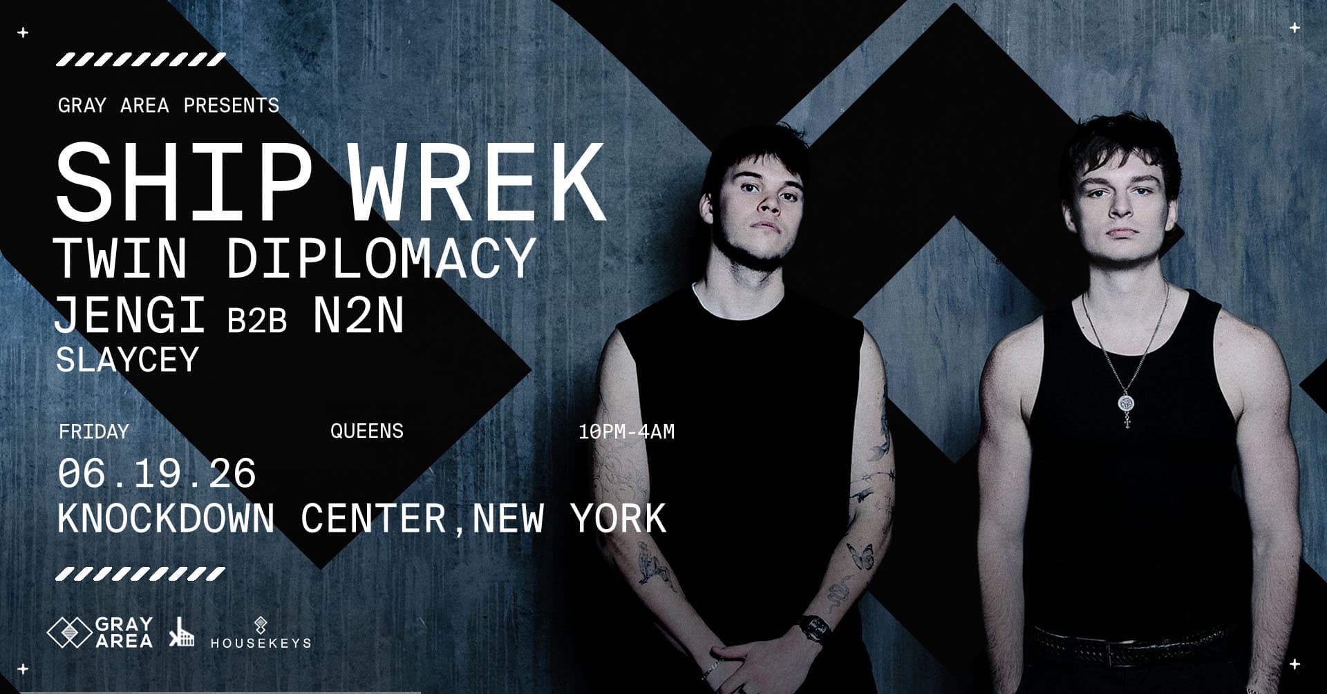 Ship Wrek with Twin Diplomacy & Guests