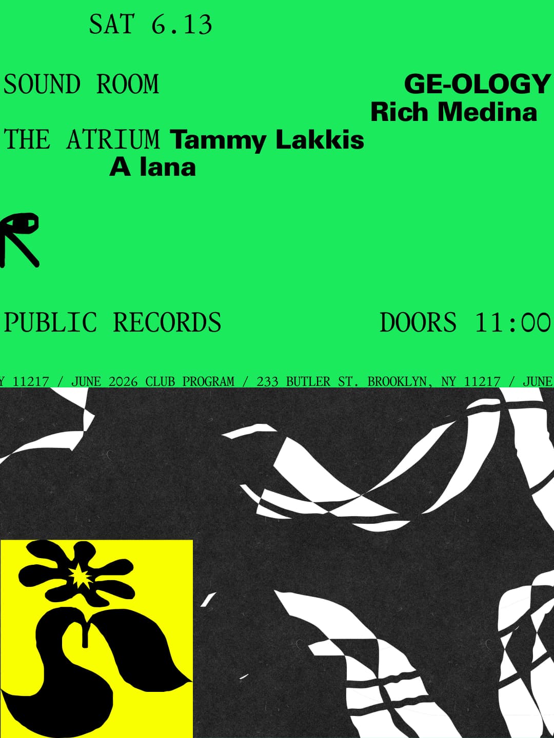 GE-OLOGY, Rich Medina / Tammy Lakkis, A lana