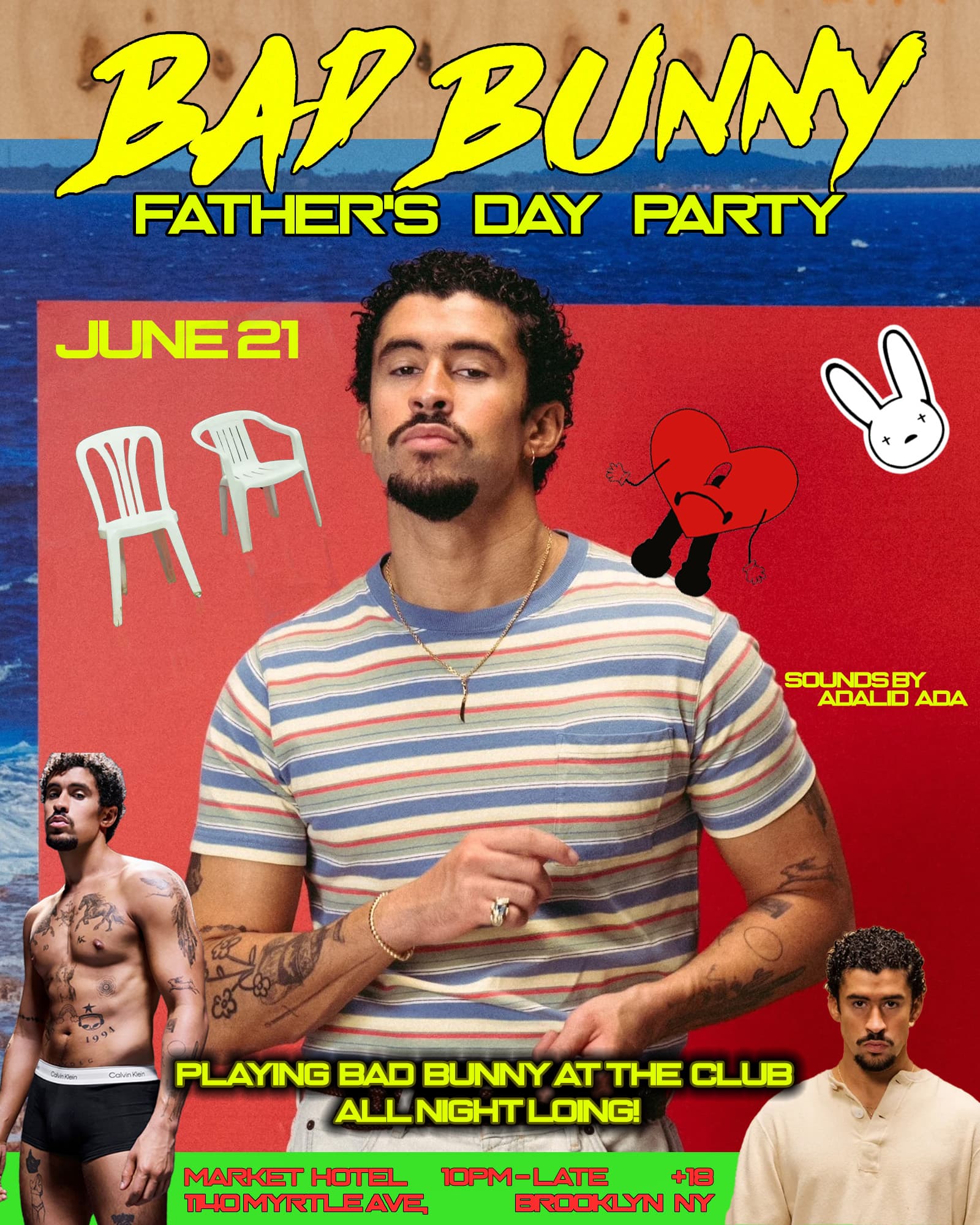 BAD BUNNY FATHER'S DAY PARTY