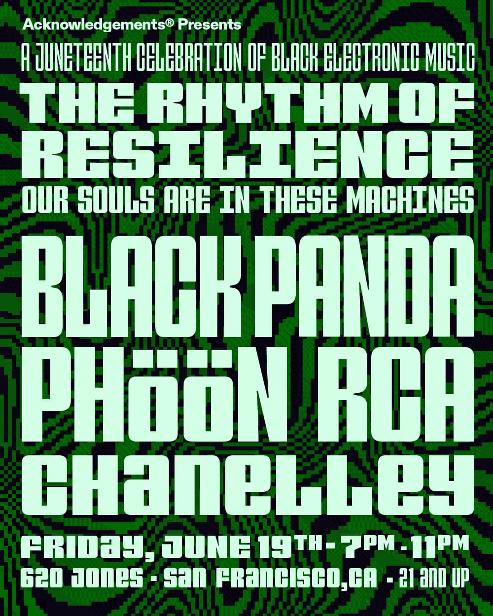 The Rythmn of Resilience: A Juneteenth Celebration of Black House Music