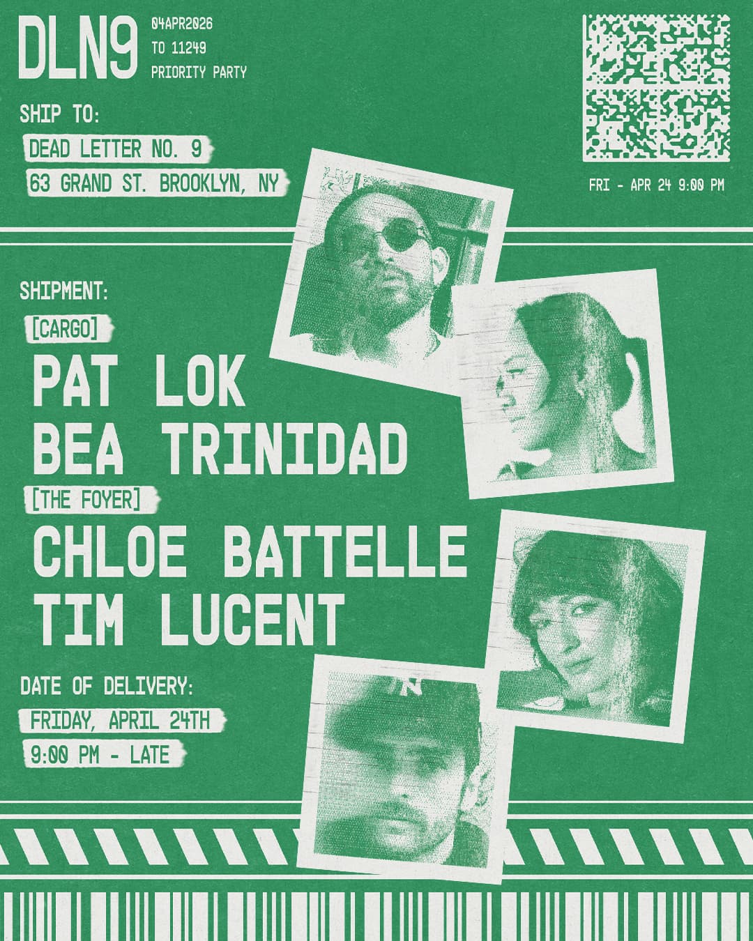 Pat Lok, Bea Trinidad, Chloe Battelle, Tim Lucent - Dead Letter No.9