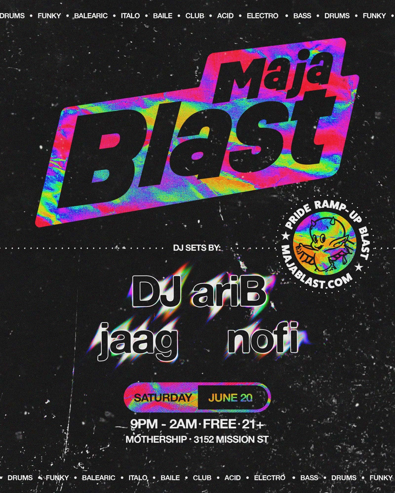 Maja Blast! Pride Edition
