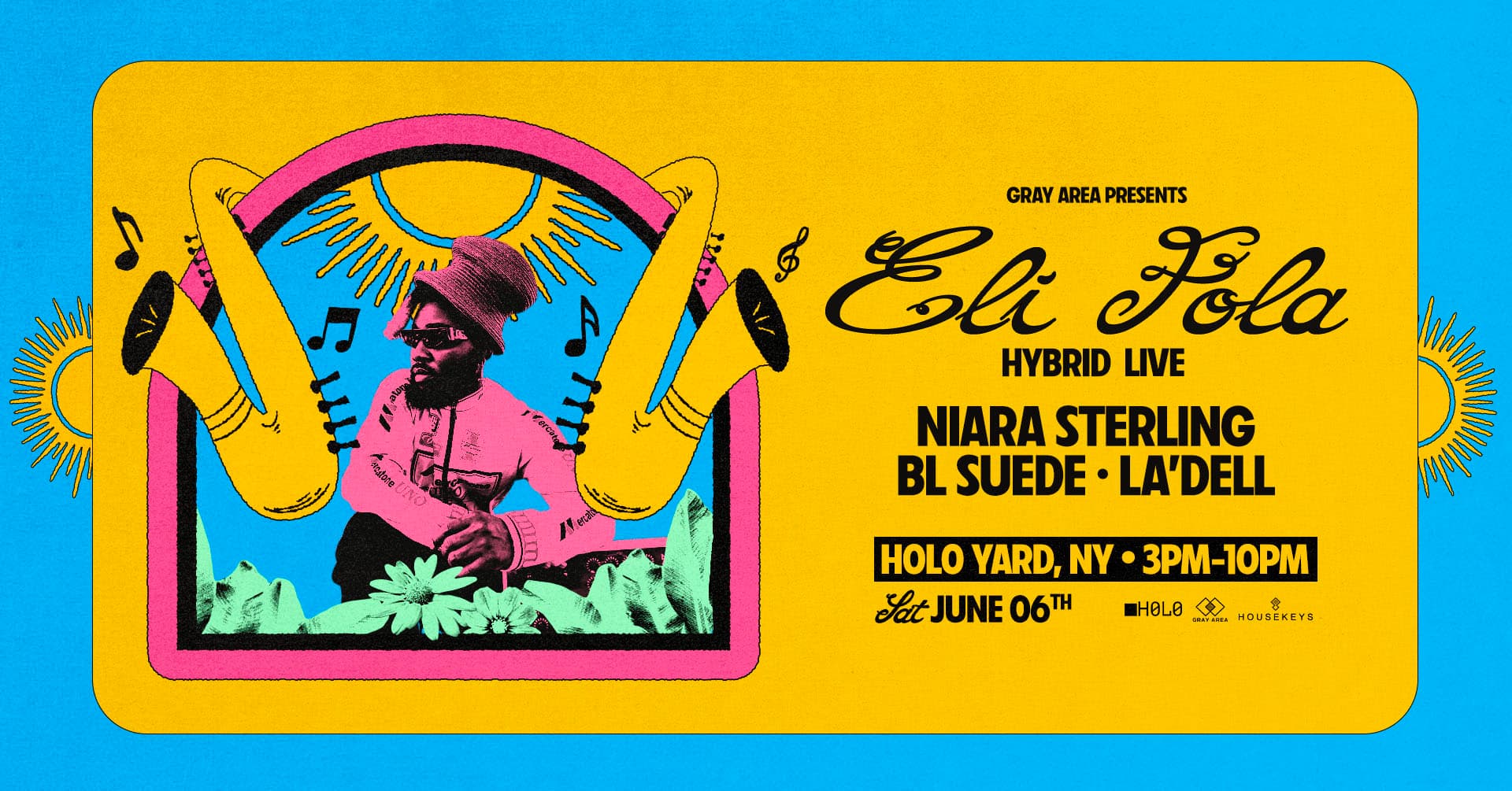 Eli Fola with Niara Sterling & Guests *Open Air*