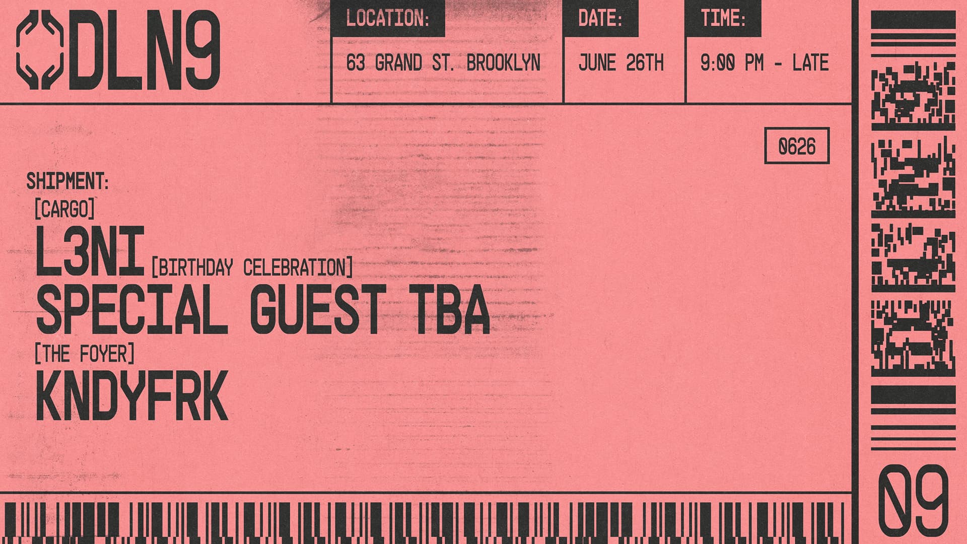 L3Ni, KNDYFRK + Special Guest TBA