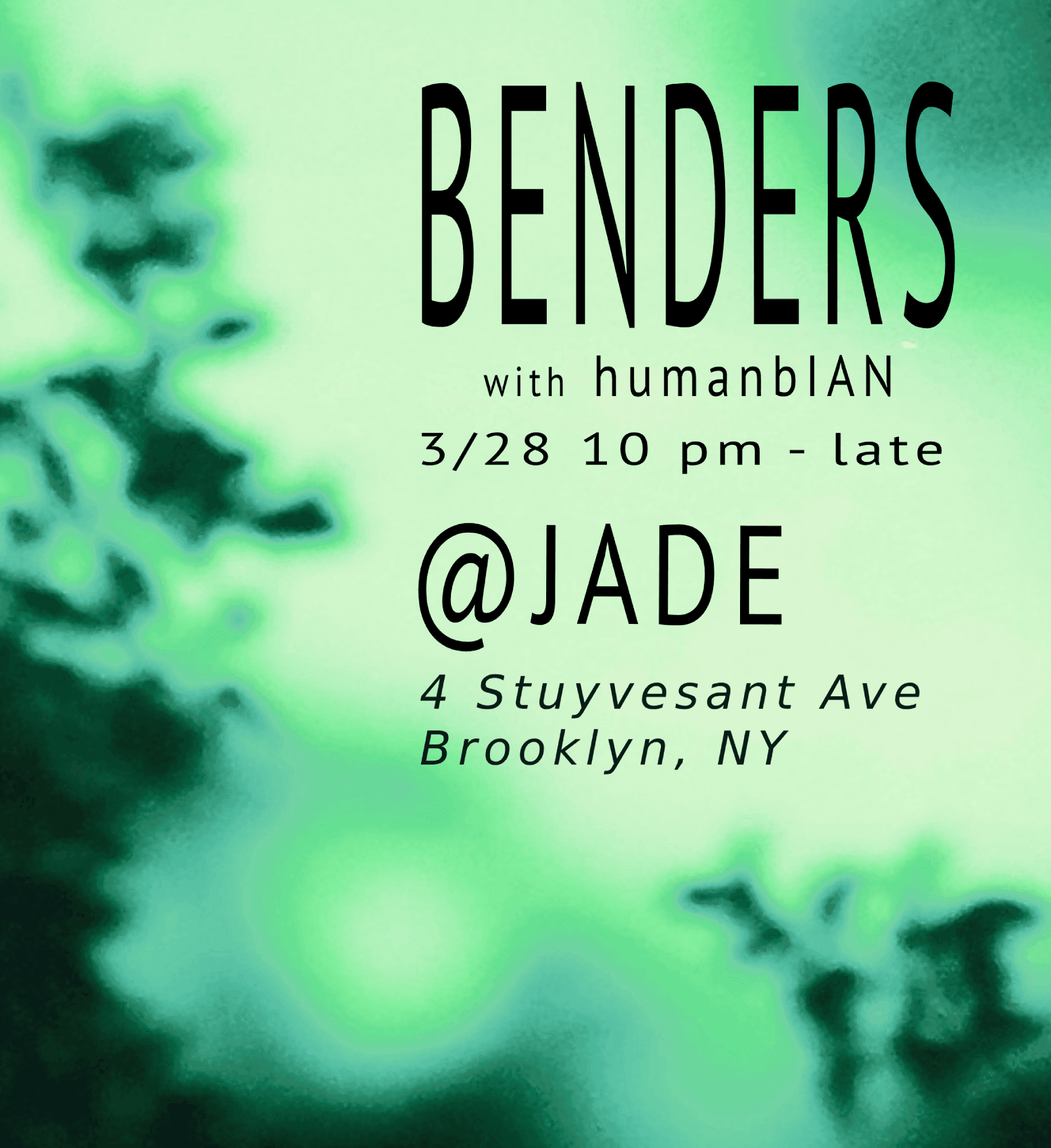 BENDERS at Jade
