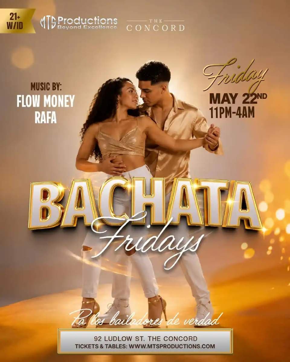 Friday Bachata Night - Traditional Bachata - May 22