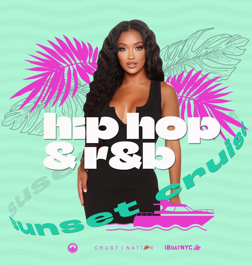 NYC #1 HIP HOP & R&B Boat Party Yacht Sunset Cruise