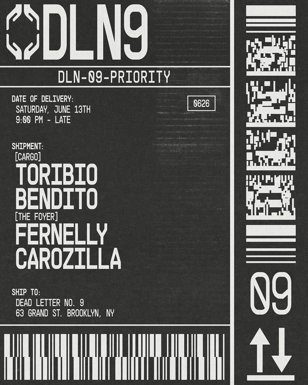 Toribio, Bendito, Fernelly, Carozilla - Dead Letter No.9