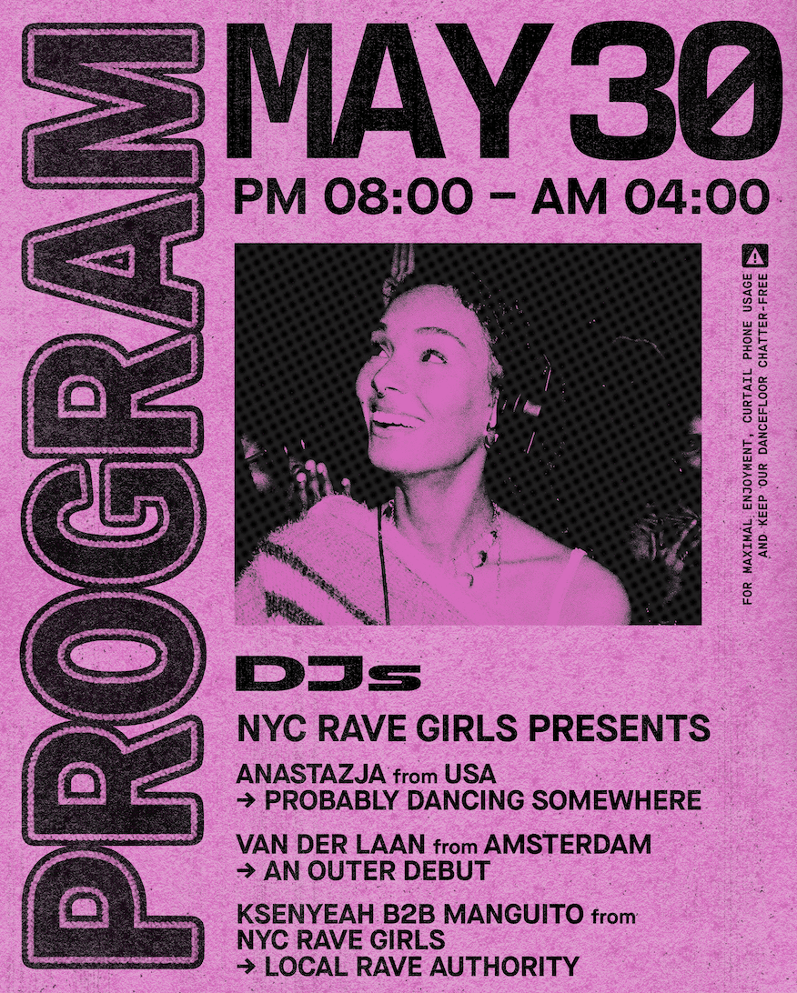 NYC Rave Girls presents: Anastazja