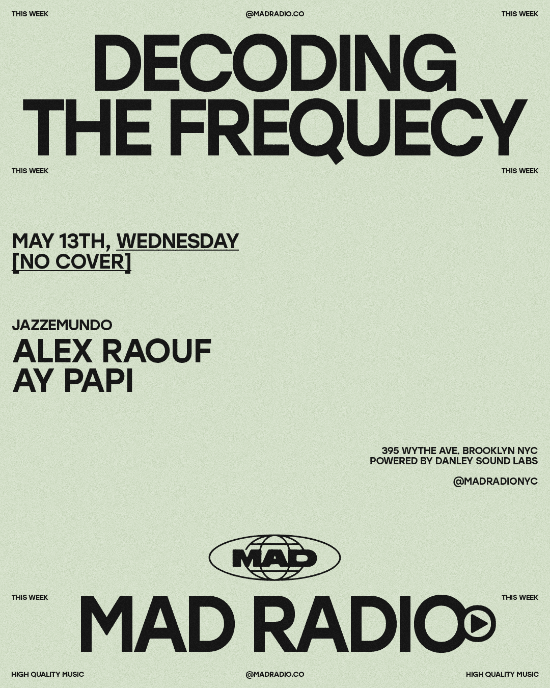 JAZZEMUNDO: Alex Raouf, AY PAPI