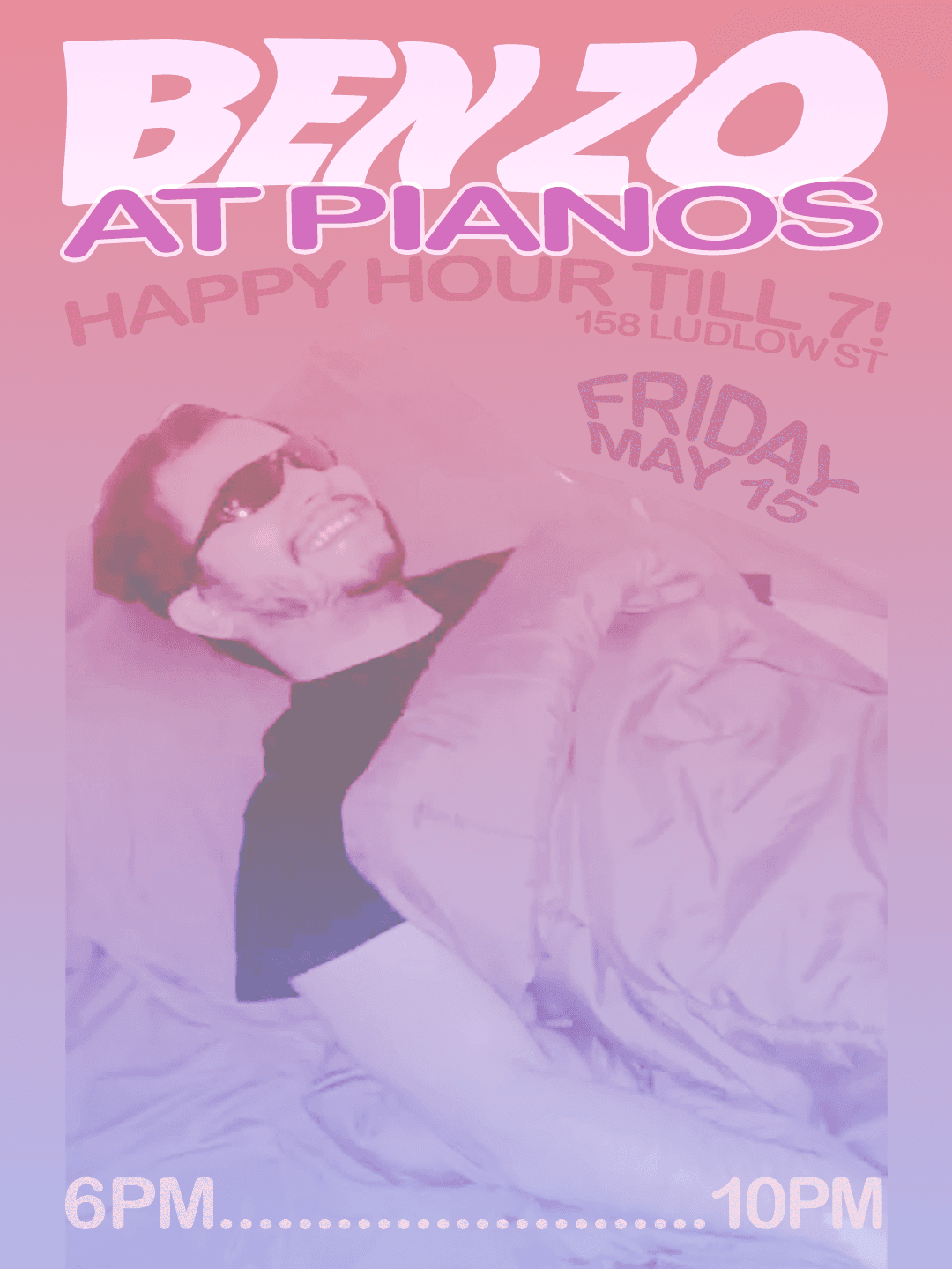 Ben Zo at Pianos Happy Hour