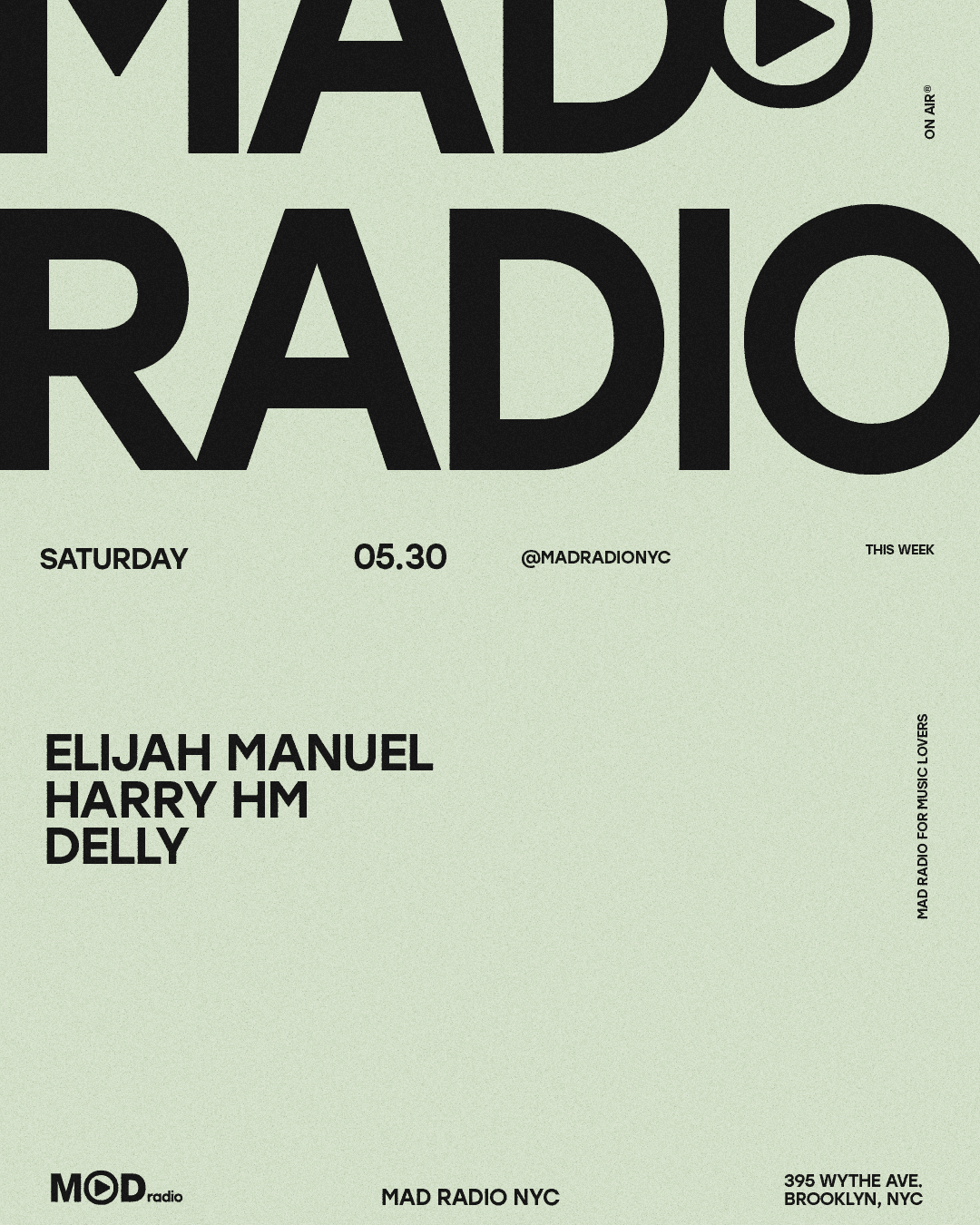 ELIJAH MANUEL, HARRY HM, DELLY