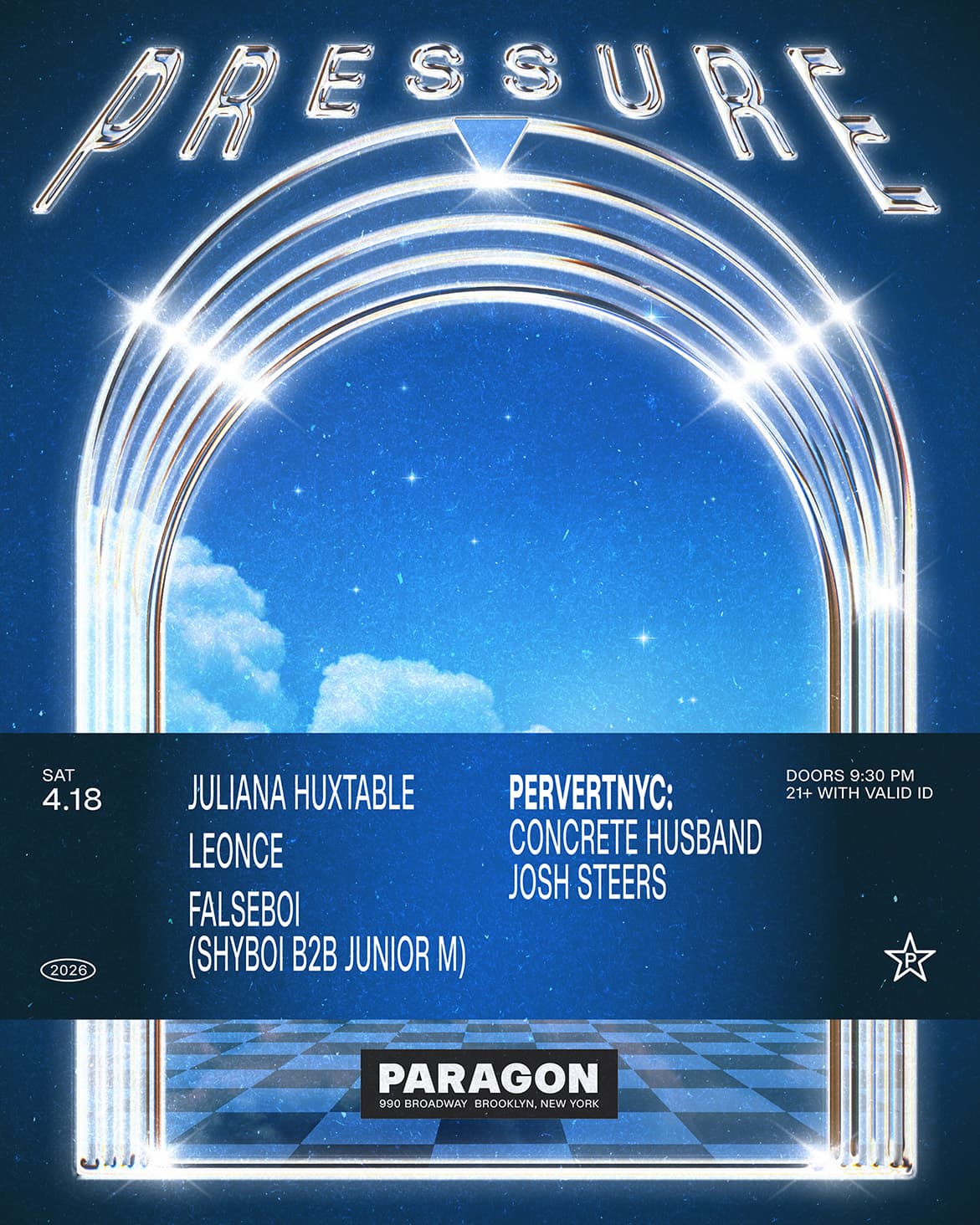 Pressure: Juliana Huxtable, Leonce, FALSEBOI + PervertNYC