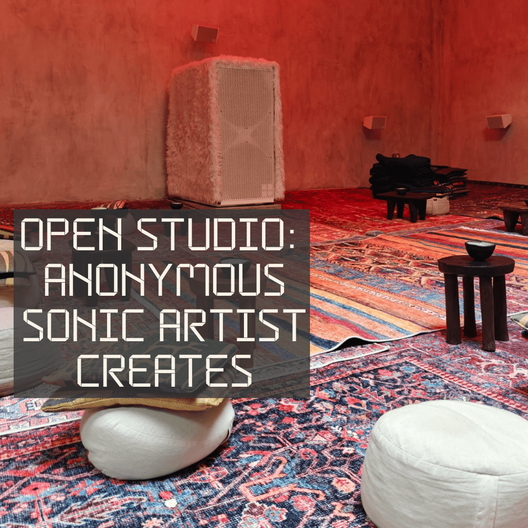 Anonymous Sonic Artist Creates - Open Studio