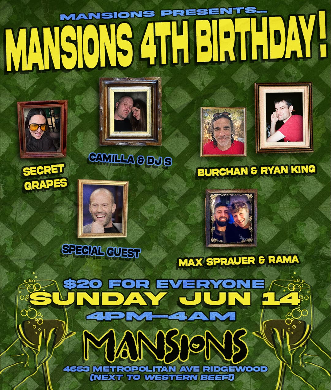 Mansions 4th Birthday