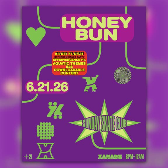 Sunday Skate Club feat. Honey Bun Club Flush:EffervescenceAquatic Themes b2b Downloadable Conte