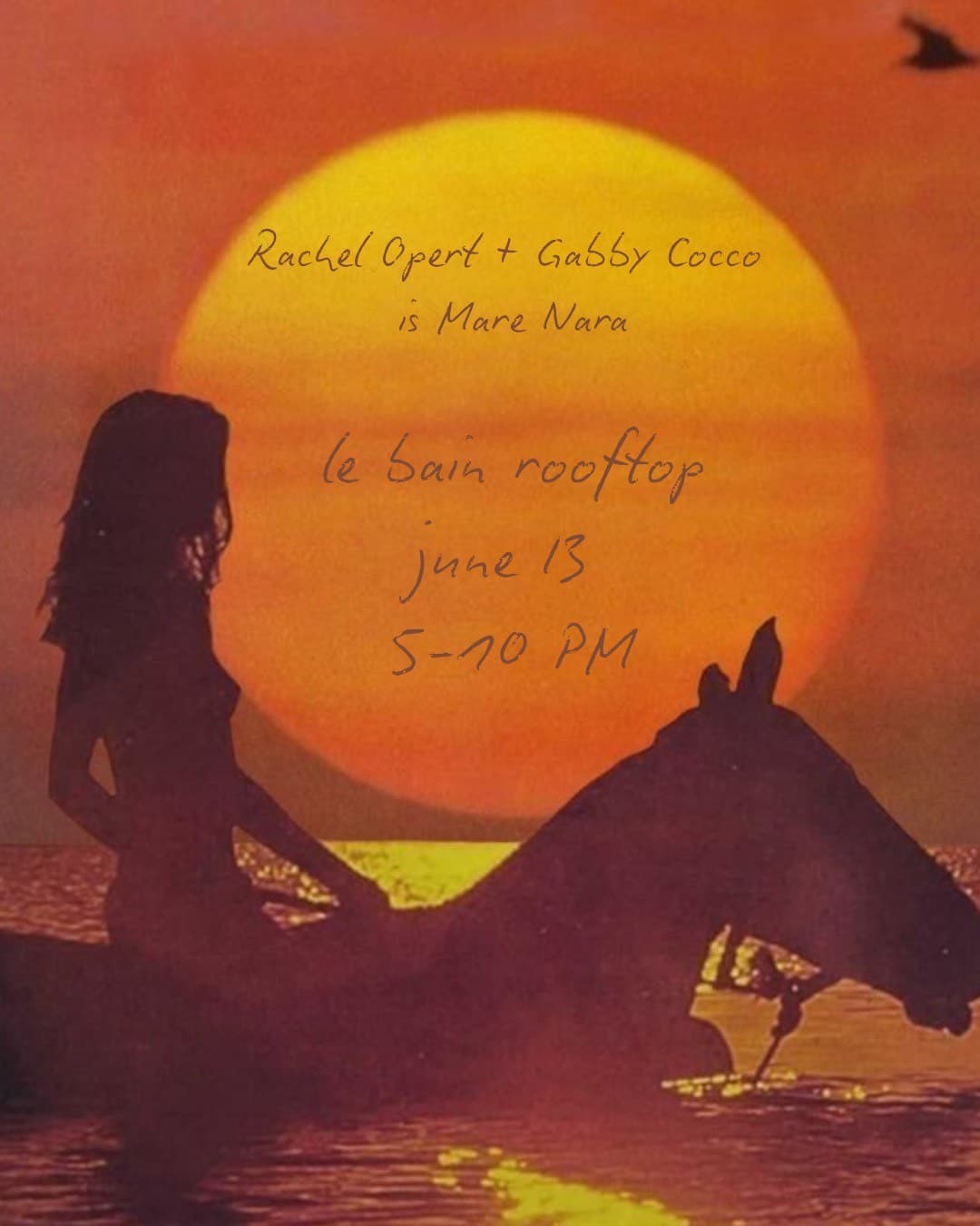 MARE NERA feat. gabby cocco & Rachel Opert