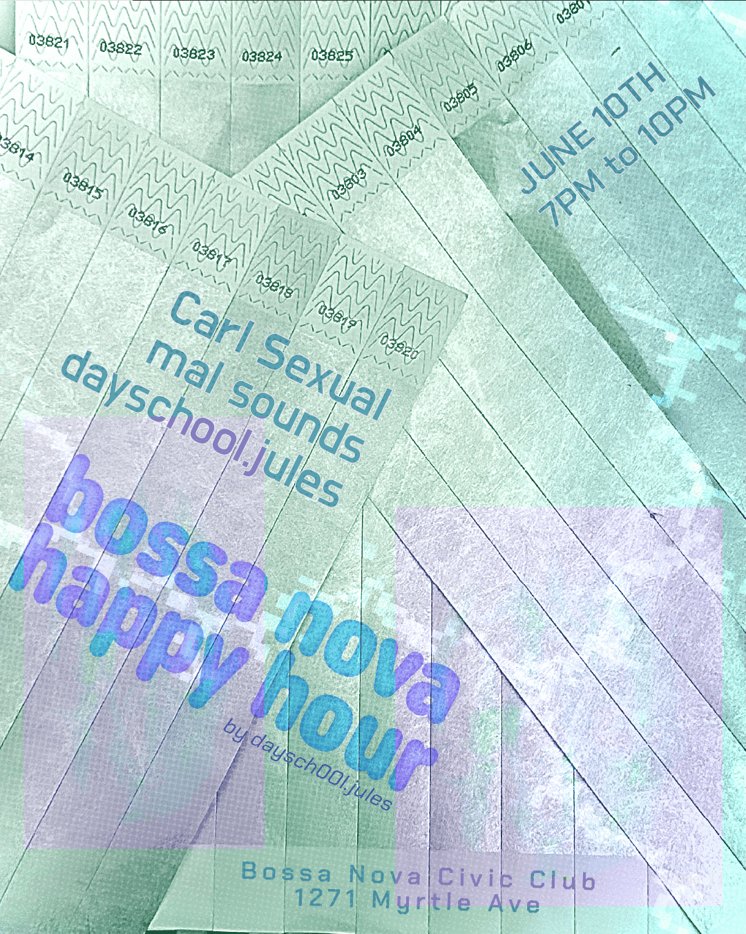Happy Hour: daysch00l.jules (with mal sounds & Carl Sexual)