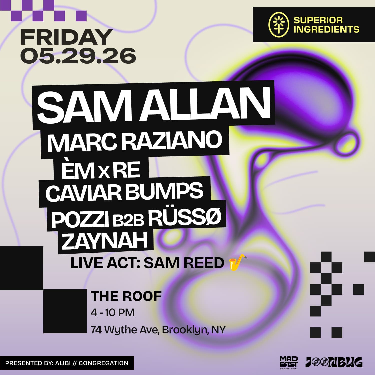Sam Allan The Roof 05/29