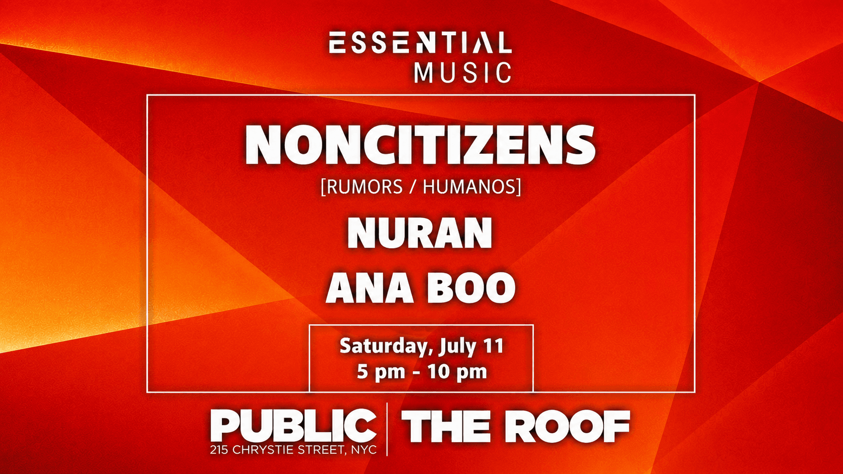 Essential Music x Public Roof