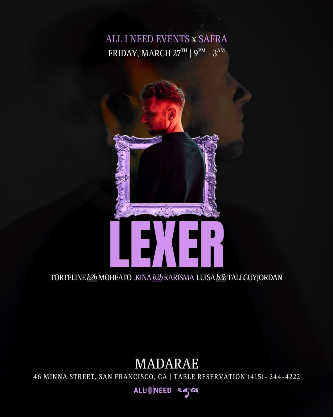 Lexer at Madarae San Francisco