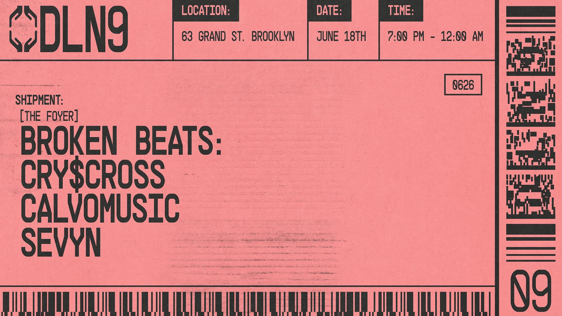 Broken Beats: cry$cross, CalvoMusic, Sevyn - Dead Letter No.9