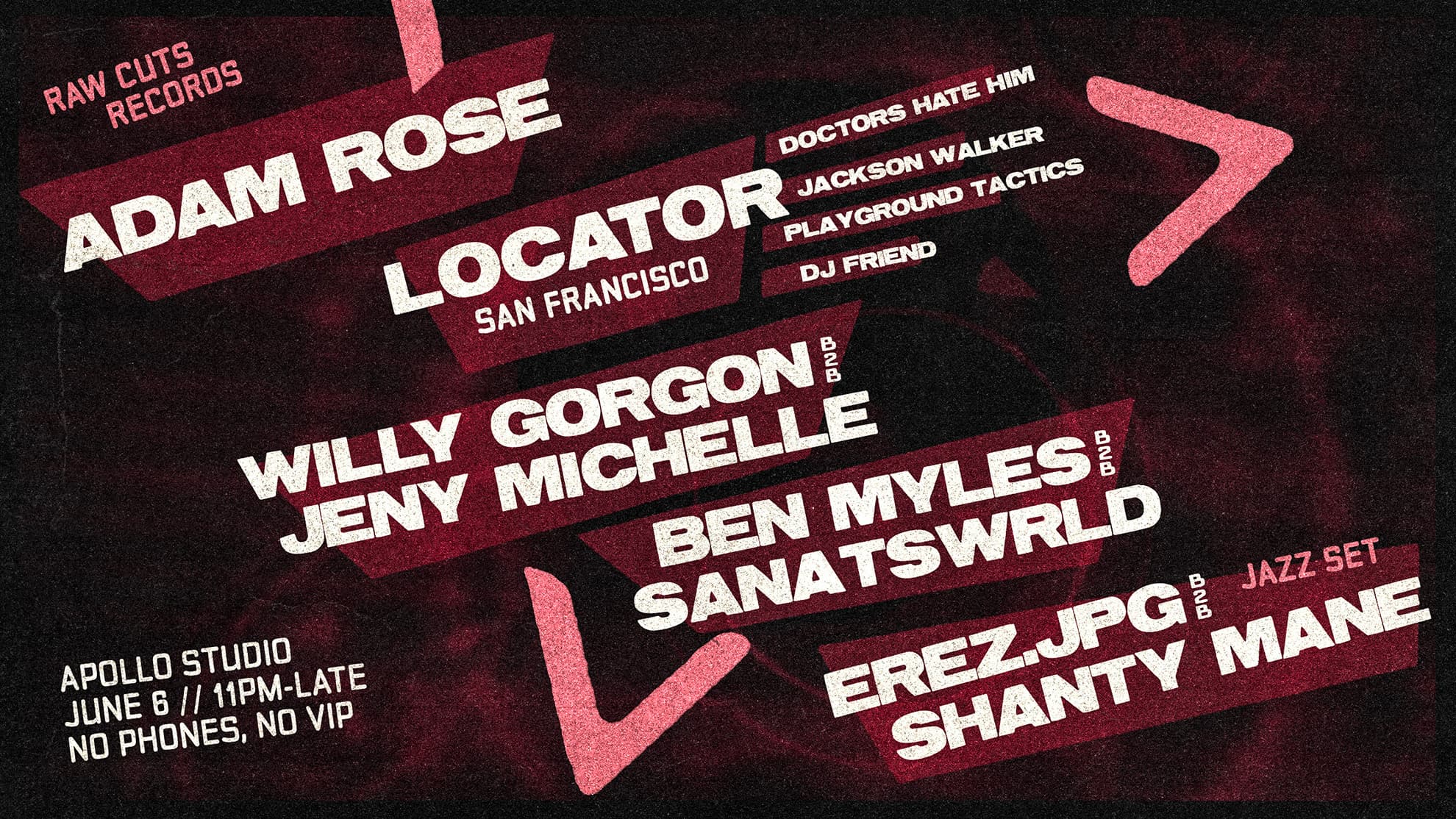 RAW CUTS Records: Adam Rose + Locator