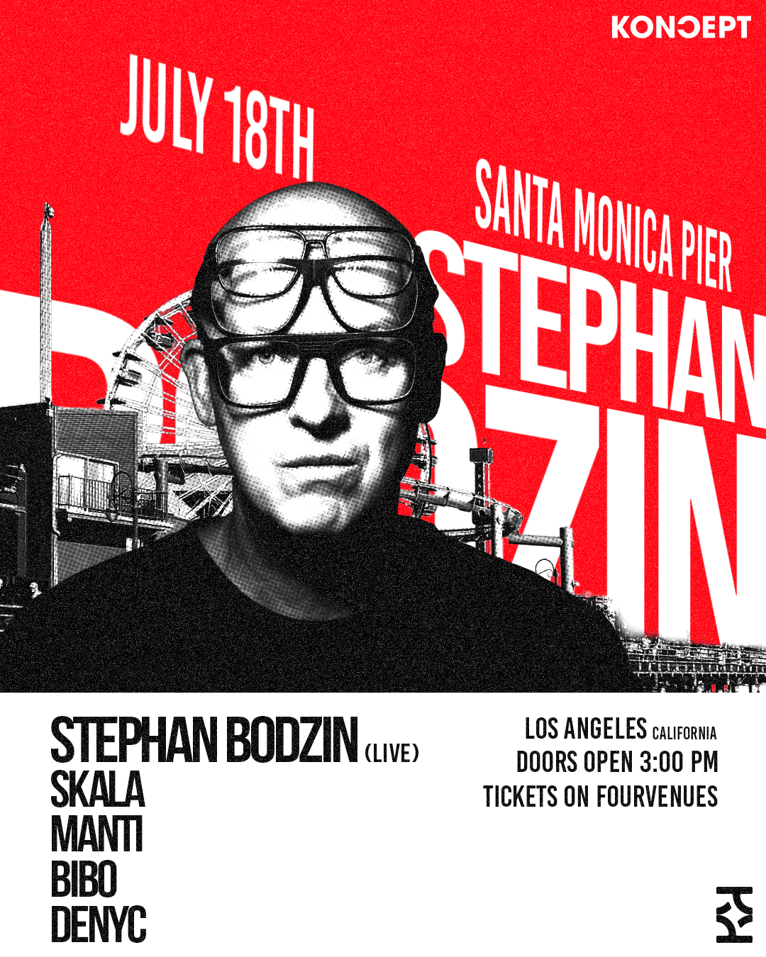 Koncept at The Pier: Stephan Bodzin (Live)