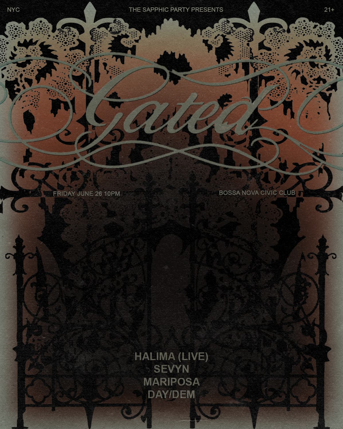The Sapphic Party: Halima (live), Sevyn, Mariposa, & DAY/DEM