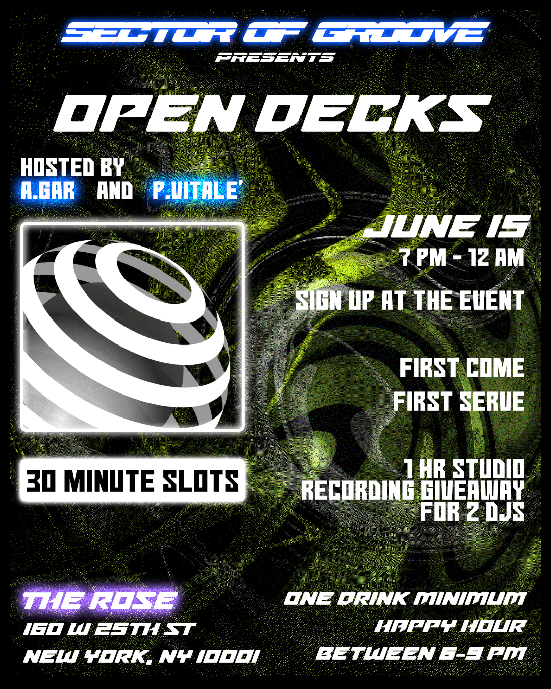 Sector of Groove: Open Decks