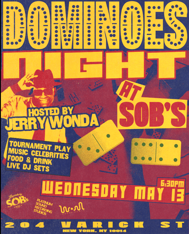 Dominoes Night with Jerry Wonda