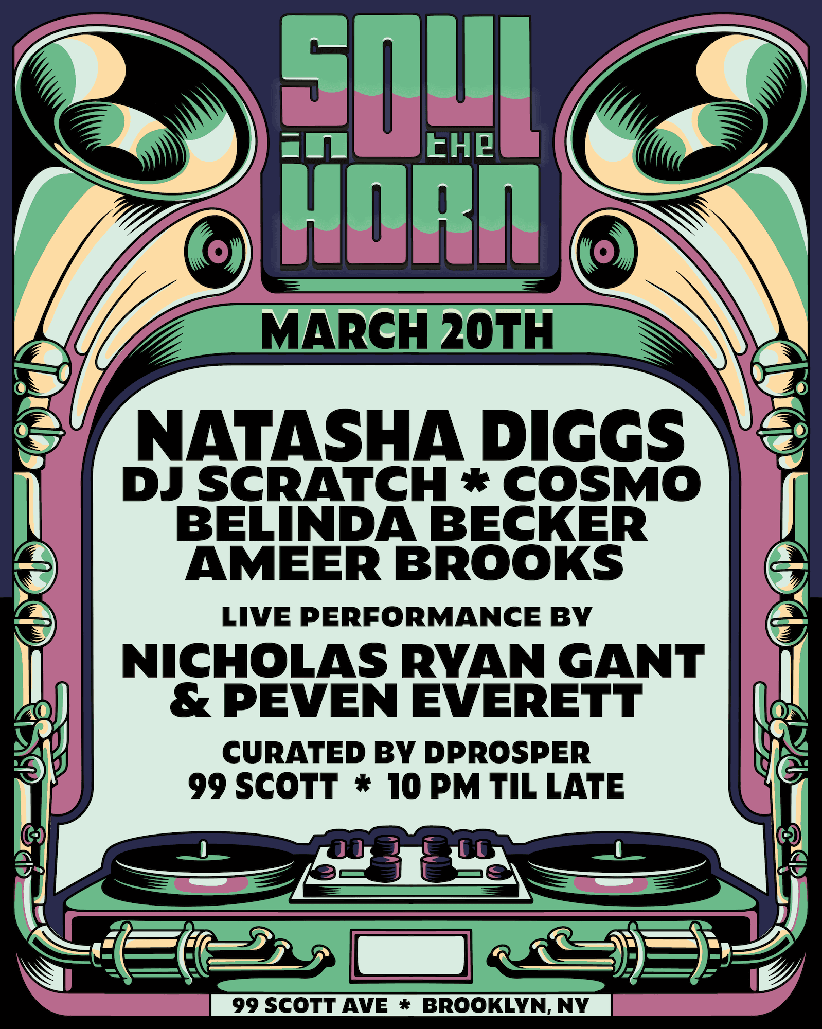 The Best Dance Floor In NYC... Soul In The Horn IS BACK